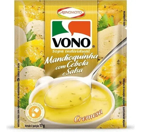Vono Sopa de Mandioquinha Cebola e Salsa (3x17g)
